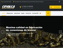 Tablet Screenshot of covalcagroup.com